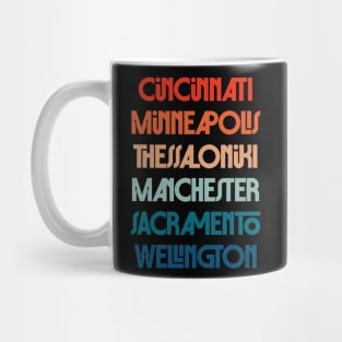 Retro Cincinnati Mug